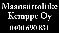 Maansiirtoliike Kemppe Oy logo